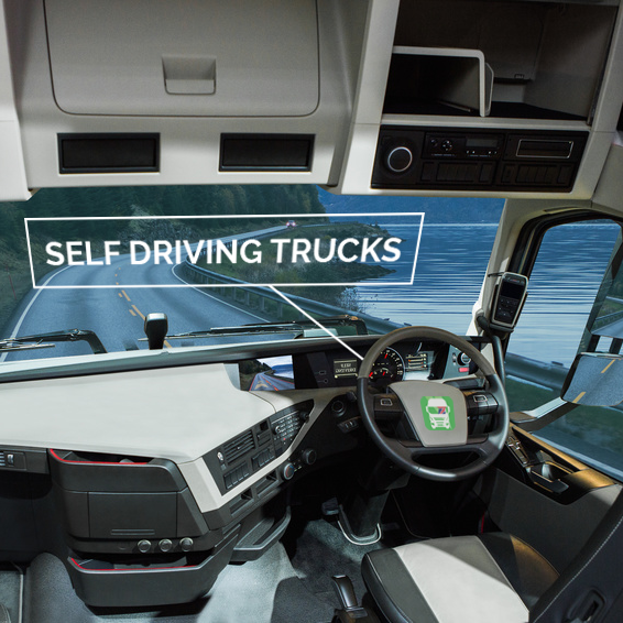 Uber self driving trucks